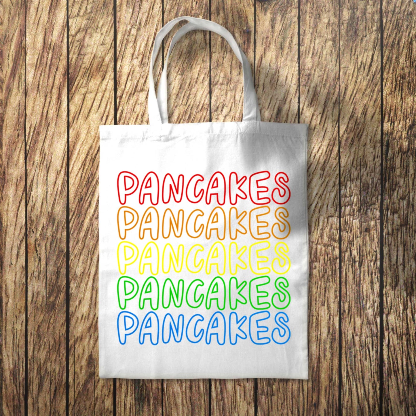 Rainbow Pancakes Tote Bag 10L Bag