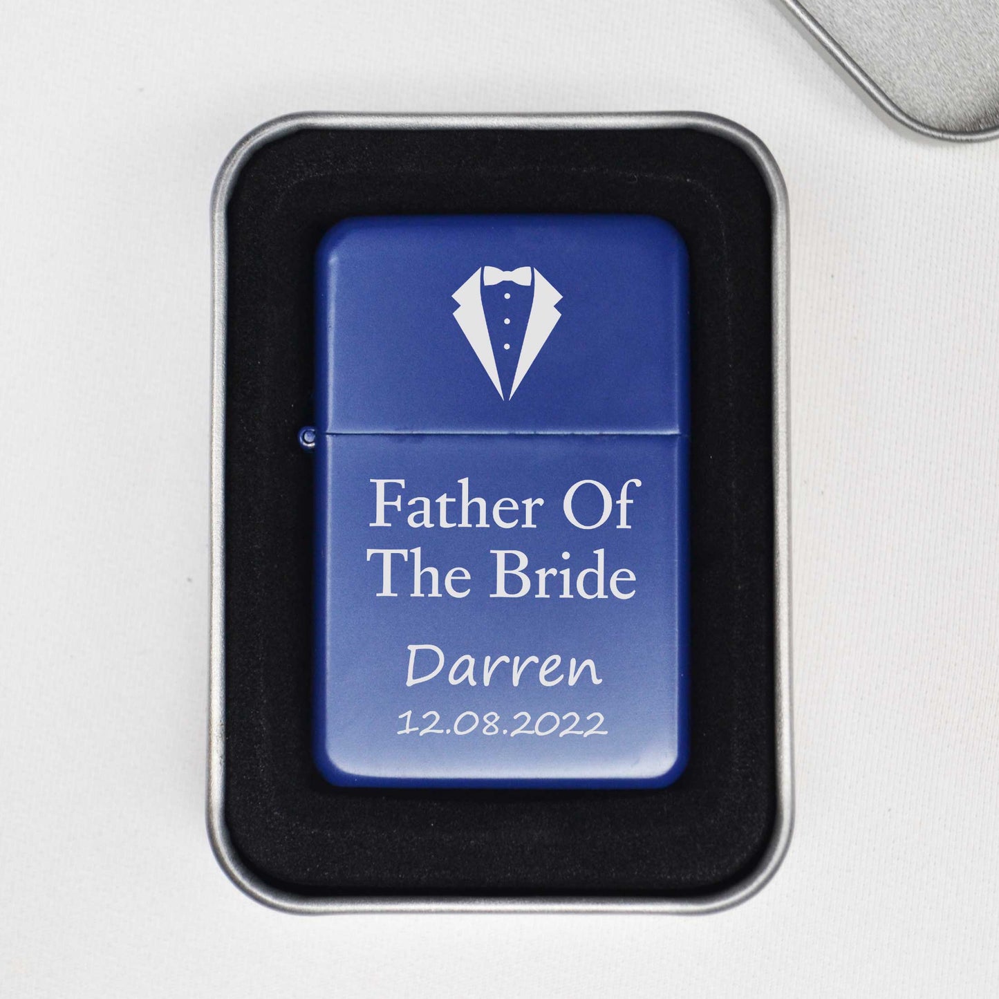 Personalised Wedding Lighter Wedding Favour Gifts - FLUX DESIGNS