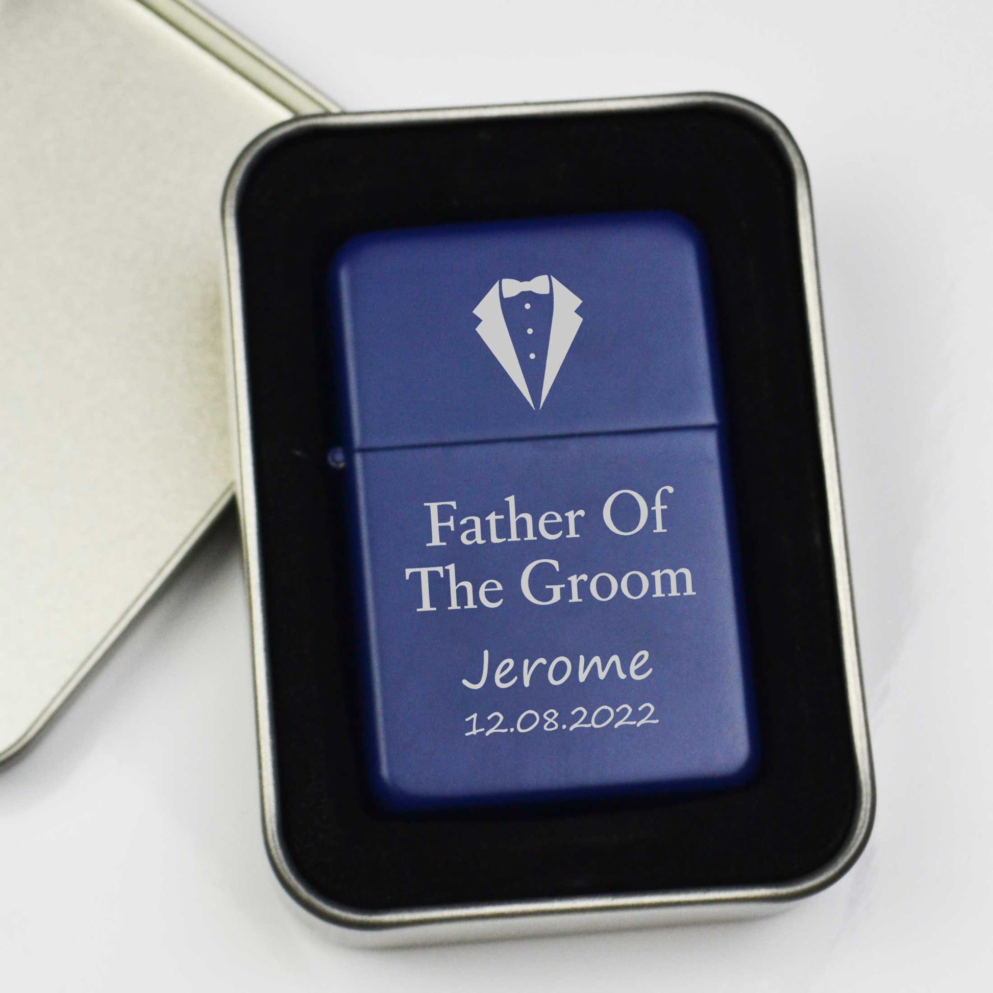 Personalised Wedding Lighter Wedding Favour Gifts - FLUX DESIGNS